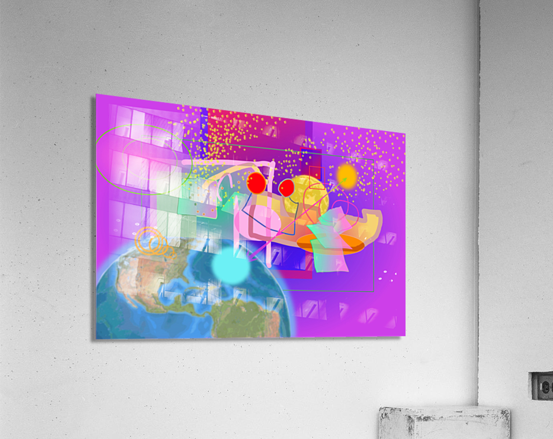 Astral Traveller Acrylic Print