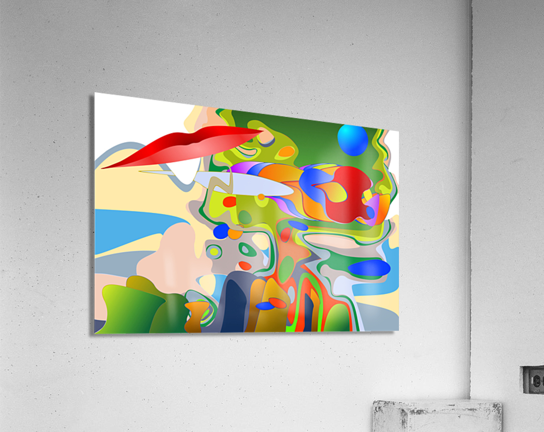 Birds of Paradise Acrylic Print