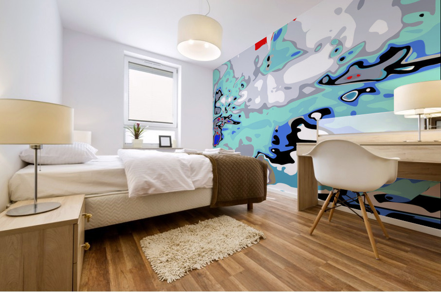 On A Clear Day Mural print