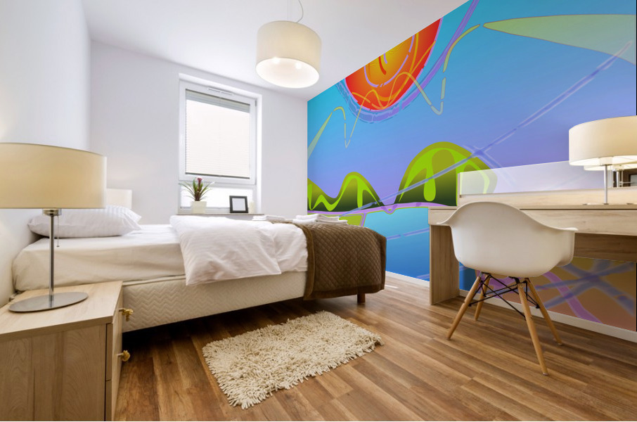 Apple of My Eye Mural print