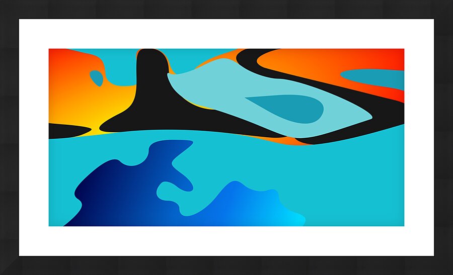 The Summit-Approaching Sunrise Picture Frame print