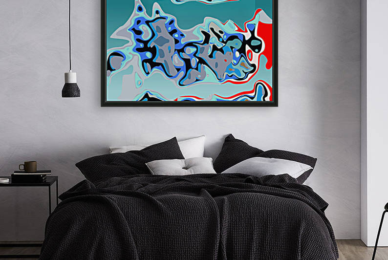 Blue Meandering by Chris Carbone